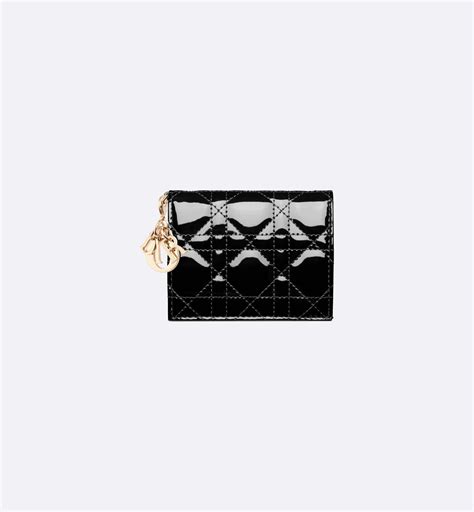 Mini Lady Dior Gardenia Wallet.